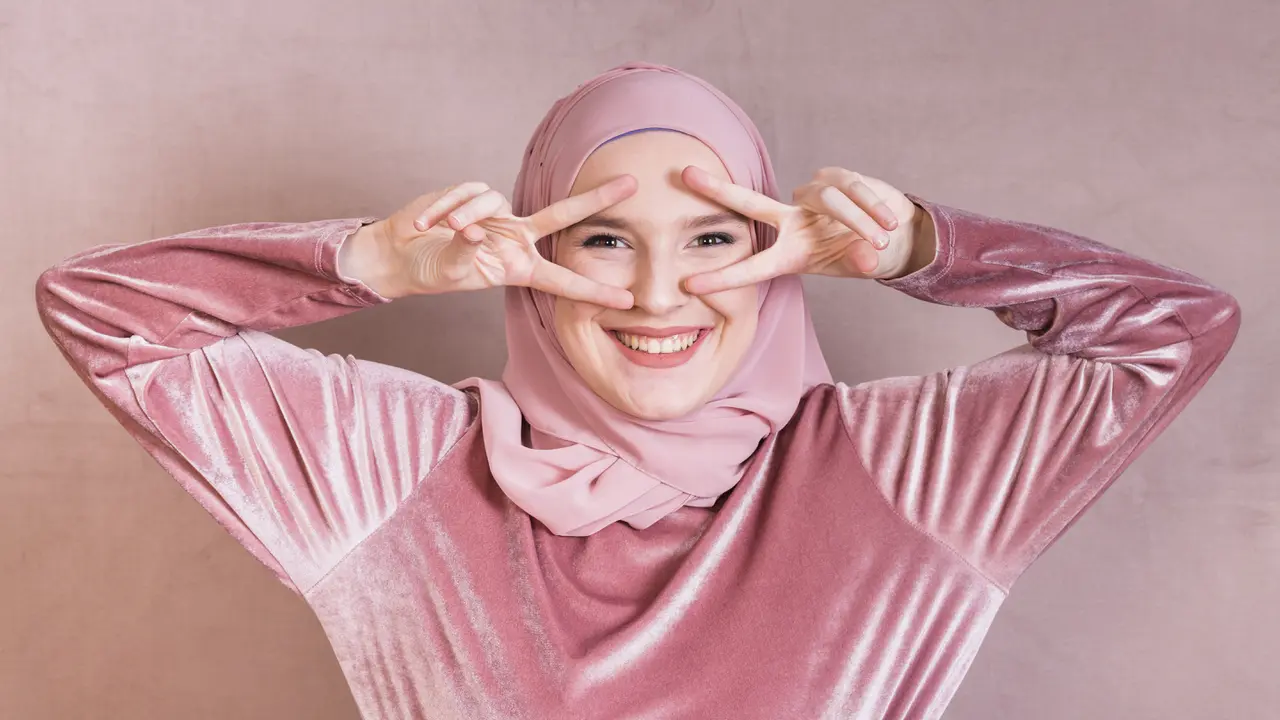 Ilustrasi perempuan muslim