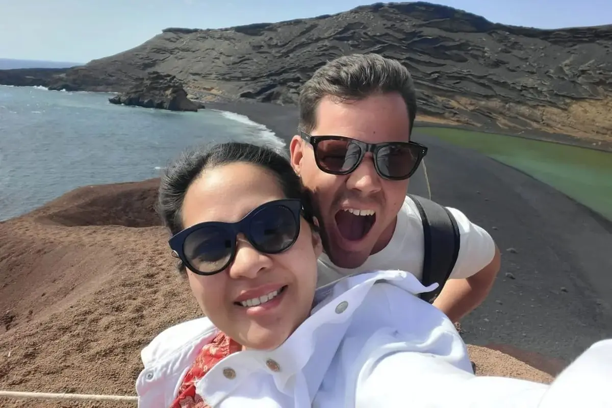 7 Potret Gracia Indri Bersama Suami Liburan ke Pulau Lanzarote