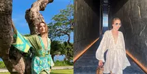 Cinta Laura menghabiskan libur Lebaran tahun ini bersama keluarga di Bali. Aktris multitalenta itu tampil dengan gaya eksotis mengenakan resortwear. Intip potretnya yuk, Sahabat Fimela? [@claurakiehl]