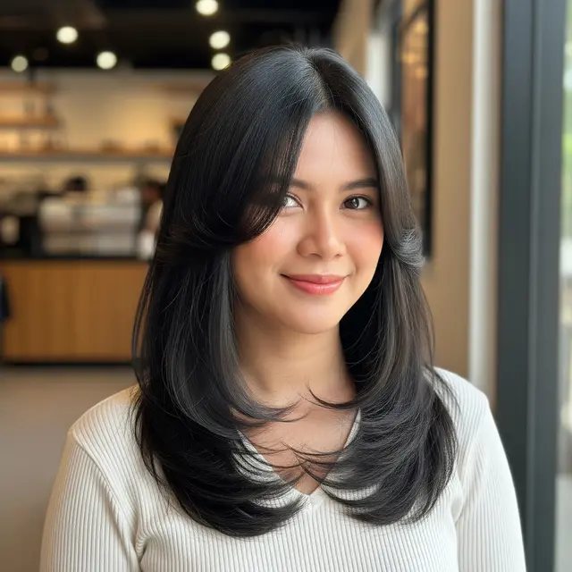 9 Model Rambut Panjang Lurus Anti Lepek, Pilihan Tampil Memukau 2025