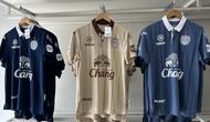 Jersey Buriram United di Buriram United Shop Bangkok, Thailand. (Muhammad Adiyaksa/Bola.com)