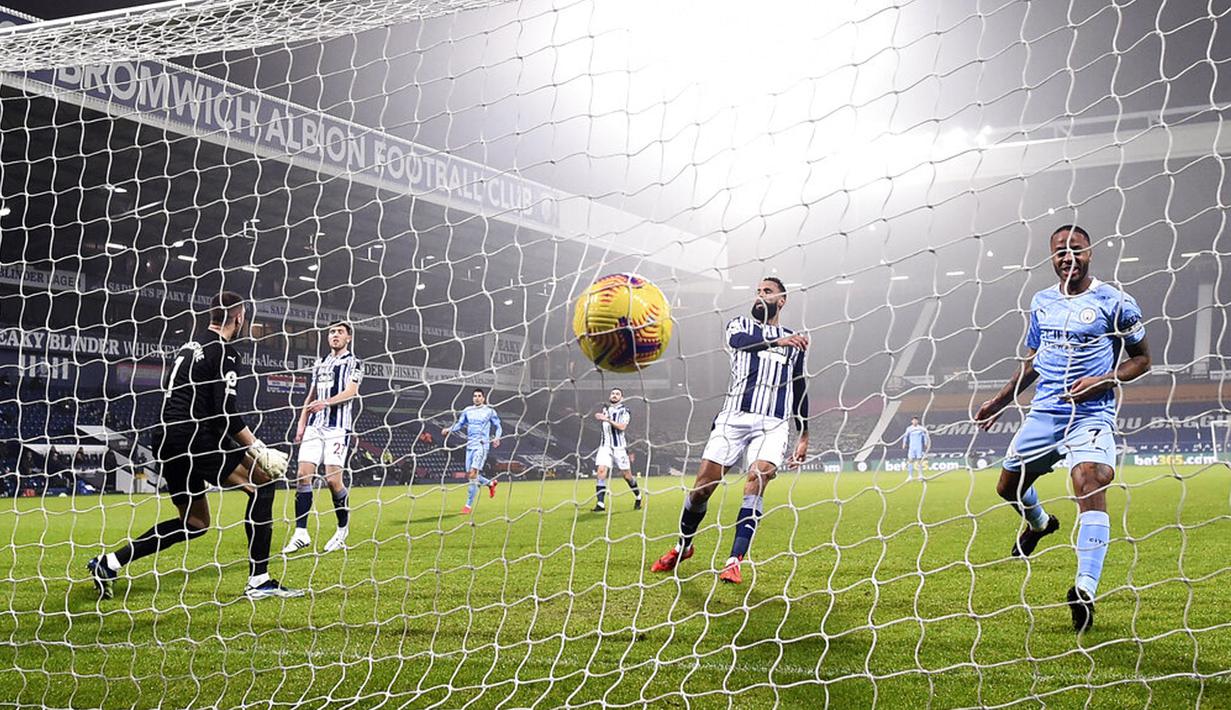 FOTO: Bantai WBA, Manchester City Kudeta MU dari Puncak ...