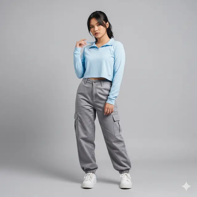 Outer Kerah Hoodie Casual Remaja Kekinian. Gemini