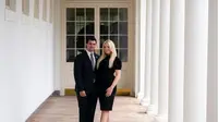 Tiffany Trump dan Michael Boulos bertunangan sehari jelang Donald Trump lengser dari Gedung Putih. (dok. Instagram @tiffanytrump/https://www.instagram.com/p/CKO_gQdBSce/Dinny Mutiah)