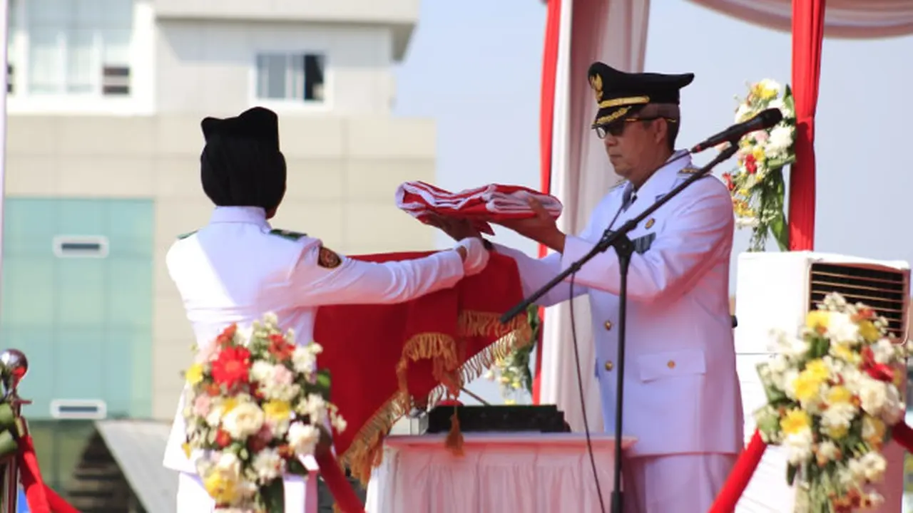 Pimpin Upacara HUT ke-79 RI di Cirebon, Pj Wali Kota Cirebon: Banyak Prestasi yang Membanggakan