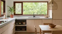 7 Model Dapur Tropis Minimalis untuk Rumah Kampung yang Adem dan Cantik