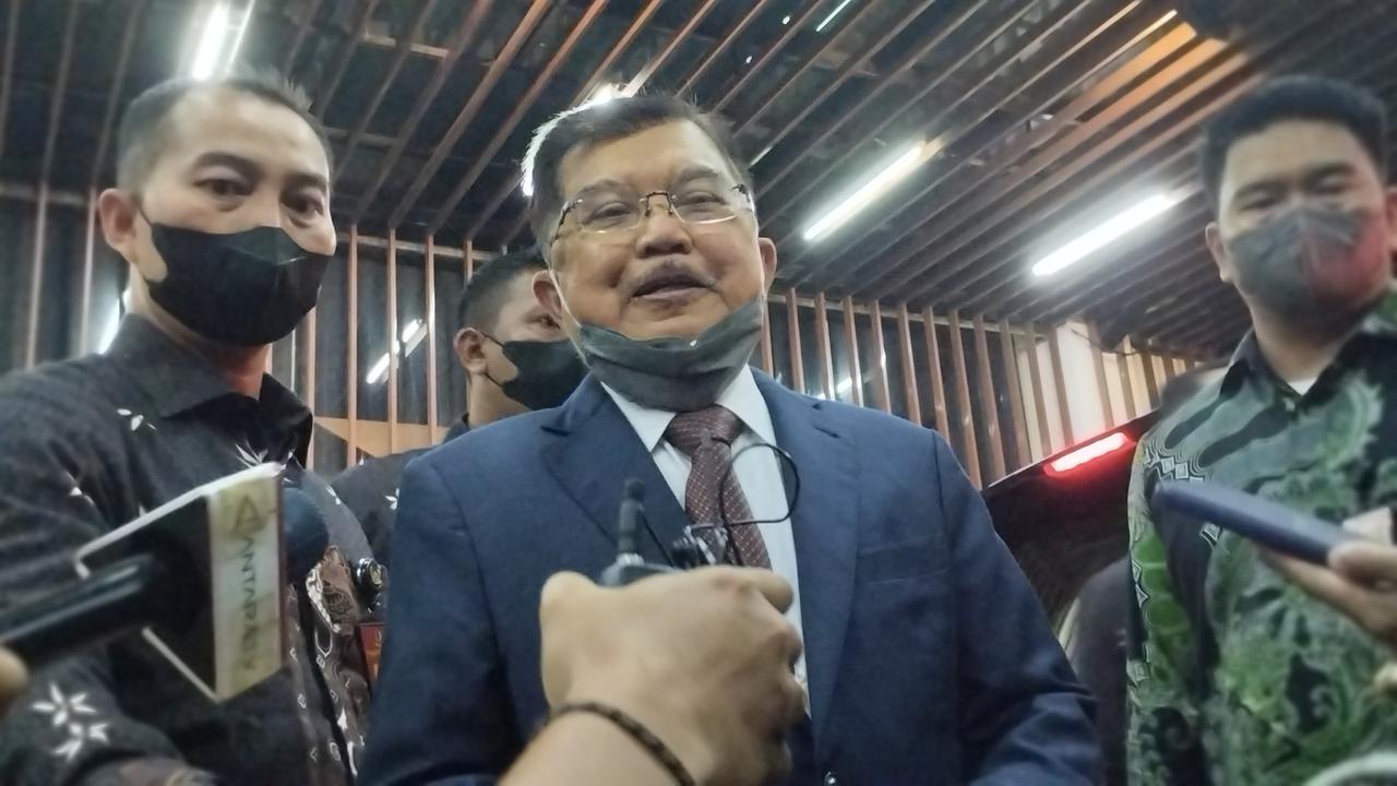 JK hadiri acara resepsi pernikahan putri Anies Baswedan