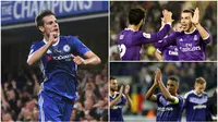 Kabar transfer pada Selasa (16/5/2017), diwarnai niat Barcelona mendatangkan bek Chelsea dan kemungkinan Gareth Bale gabung Manchester United. (EPA)