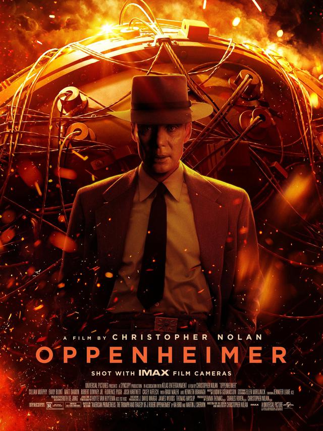 Poster film Oppenheimer. (Foto: Dok. Syncopy/ Atlas Entertainment/ Universal)