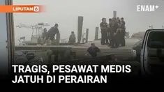 Sebuah pesawat kecil milik Angkatan Laut Meksiko yang sedang menjalankan misi medis jatuh di perairan dekat Galveston, Texas, Amerika Serikat, Senin sore waktu setempat.