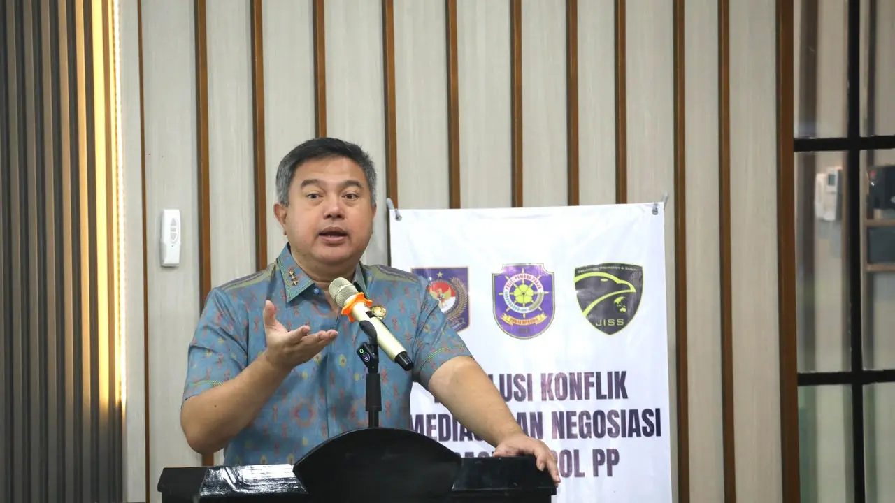 Sekretaris Jenderal Kementerian Dalam Negeri (Sekjen Kemendagri) Tomsi Tohir.