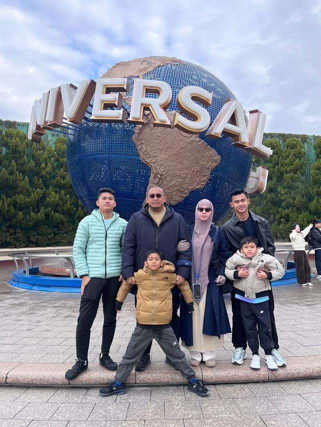 Potret Azizah Salsha dan Pratama Arhan Liburan di Jepang (instagram/pratamaarhan8).