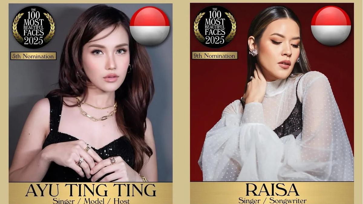 16 Artis Indonesia Masuk Daftar 100 Wanita Tercantik di Dunia 2025, Pesonanya Tak Diragukan Lagi