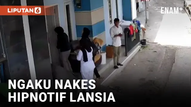 VIDEO: Ngaku Petugas Kesehatan, 4 Pelaku Hipnotis dan Gasak Emas 37 Gram Milik Lansia