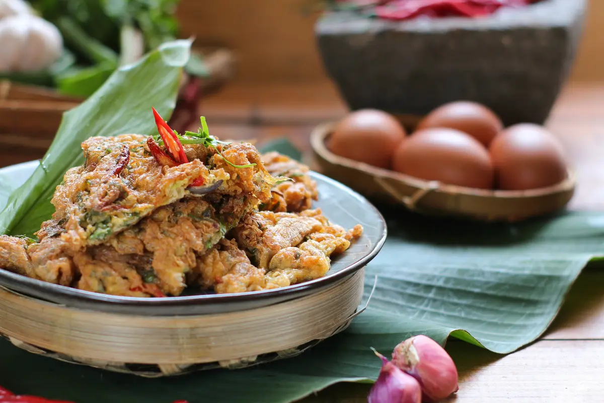 resep boh manok u: omelet khas aceh