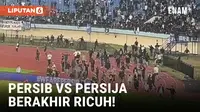 Persib Bandung Terima Sanksi Berat Buntut Kericuhan Penonton usai Lawan Persija Jakarta