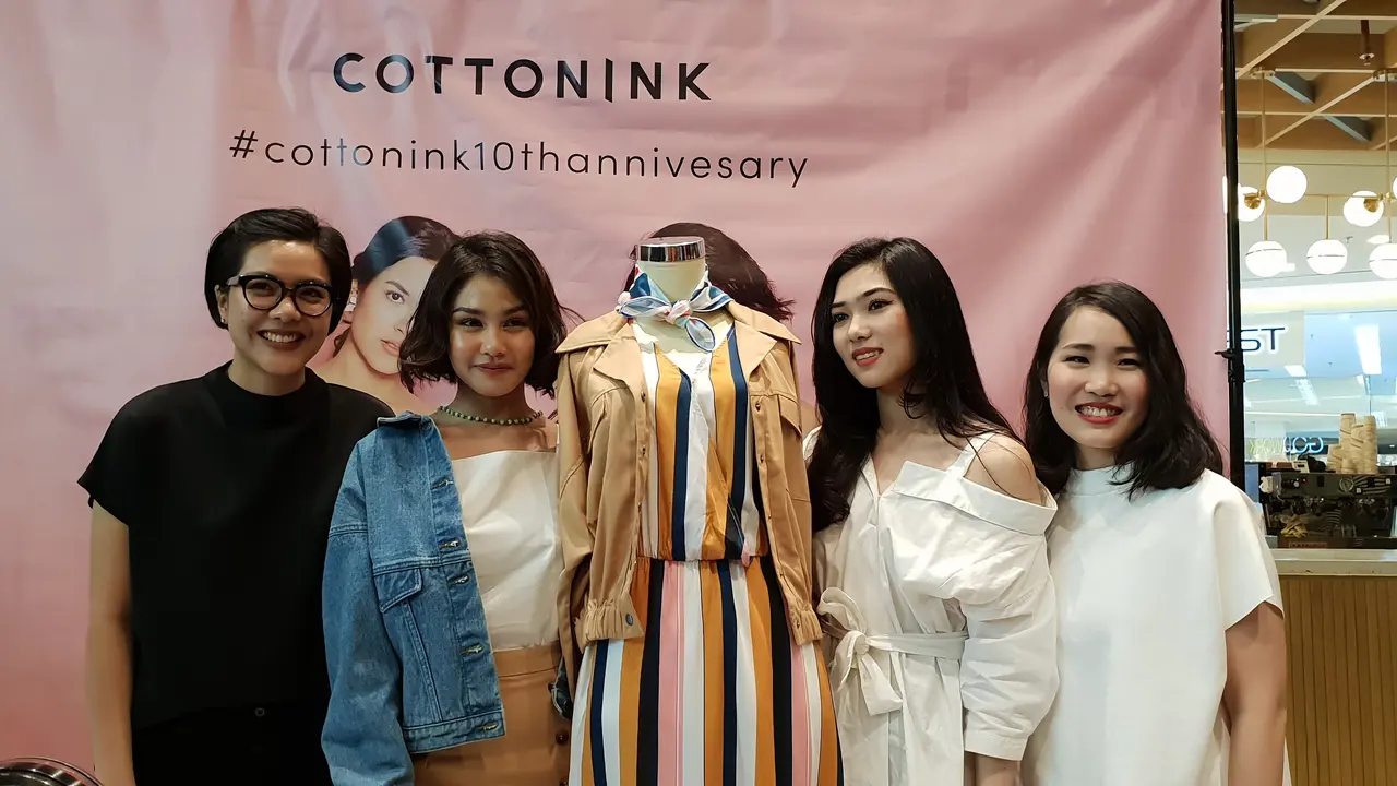 Karakter Unik Dian Sastro, Raisa, Isyana, dan Vanesha Priscillia dalam Koleksi Terbaru CottonInk