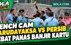 Bench Cam Garudayaksa Vs Persib Bandung! Debat Panas Staf Ke Official, Wasit Banjiri Kartu Kuning