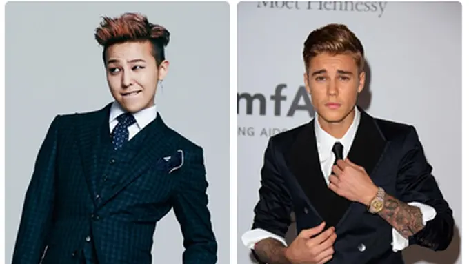 G-Dragon Dijadwalkan Duet Maut dengan Justin Bieber
