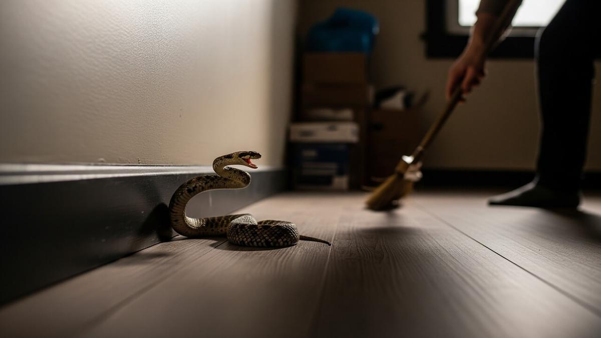 Anakan Ular Masuk Melalui Ventilasi Rumah, Begini Cara Mengatasi dan Mencegahnya
