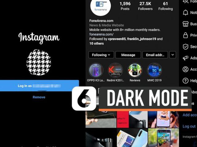 Instagram Uji Coba Dark Mode Fitur Ubah Tampilan Latar Jadi