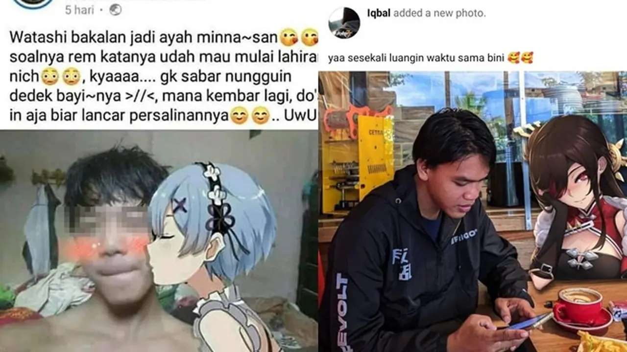 Status Facebook 6 Wibu Akut Berimajinasi Punya Istri Anime Ini Nyeleneh, Kocak