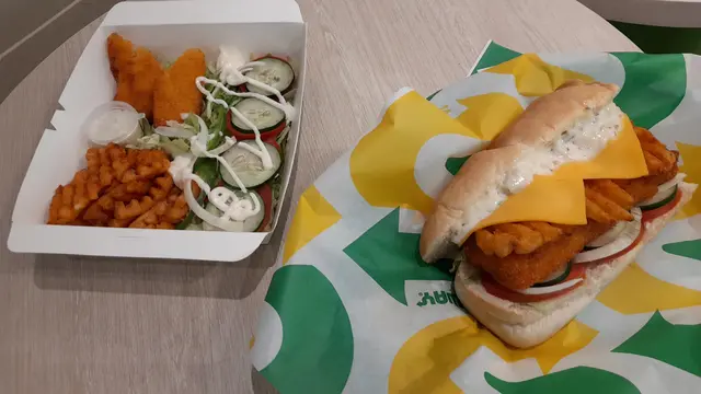 Fillet Ikan Pollock Saus Tartar Jadi Kreasi Menu Terbaru Subway Indonesia, Kurang dari 300 Kalori