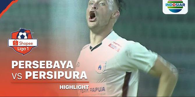 VIDEO: Highlights Shopee Liga 1 2020, Hujan Gol Saat Persebaya Surabaya Dikalahkan Persipura Jayapura 3-4