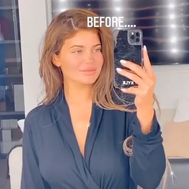 Kylie Jenner Unggah Foto Sebelum dan Sesudah Makeup