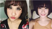 Bunga Citra Lestari Lebih Muda dengan Rambut Dora
