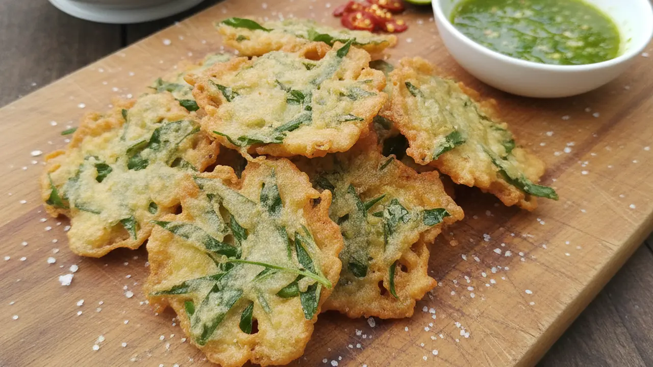 Keripik Daun Kenikir