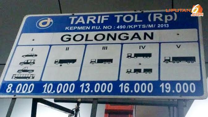Daftar Lengkap Tarif Baru Tol Dalam Kota per 8 Desember 