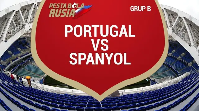 Portugal dan Spanyol berbagi poin setelah mengakhiri laga dengan skor 3-3 pada laga pertama kedua negara di Grup B Piala Dunia 2018, Jumat (15/6/2018) atau Sabtu dini hari WIB.