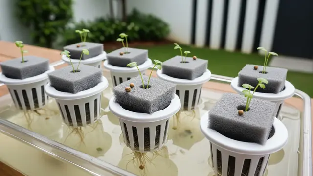 Cara Menanam Daun Ketumbar di Air (AI)