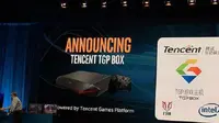 TGP Box, konsol gim anyar hasil kolaborasi Tencent, Haier, dan Intel (sumber: gamespot.com)