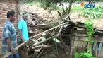 Pascalongsor warga Dusun Benglee, Desa Dlepih, Kecamatan Pracimantoro, Kabupaten Wonogori, Jawa Tengah mengungsi ke Balai Desa Dlepih.