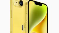 iPhone 14 Series dengan warna kuning (Apple)