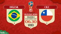 Kualifikasi Piala Dunia 2018 Brasil Vs Cile (Bola.com/Adreanus Titus)