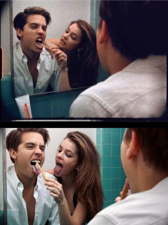 Barbara Palvin dan Dylan Sprouse (Instagram/realbarbarapalvin)