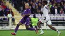 Selanjutnya di leg kedua digelar pada 19 Mei mendatang Fiorentina harus berbalik unggul selisih gol dari Basel jika ingin lolos ke final. (Photo by Massimo Benvenuti / AFP)
