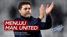 Berita video scroll up membahas Mauricio Pochettino yang dikabarkan akan melatih kembali klub Manchester United.