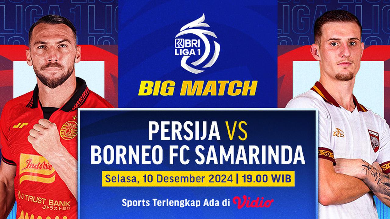 Persija Jakarta vs Borneo