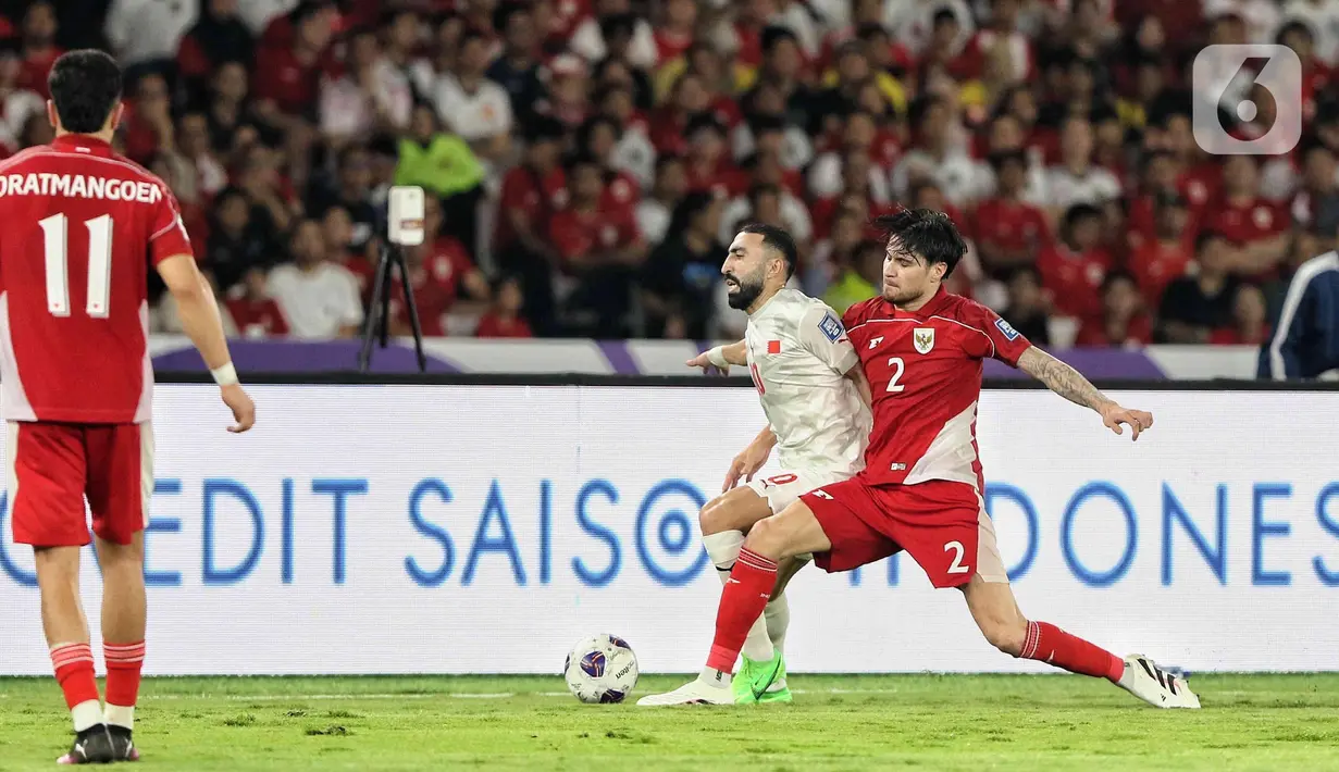 Di babak kedua, Timnas Indonesia tidak mengendurkan pola permainan. (Liputan6.com/Angga Yuniar)