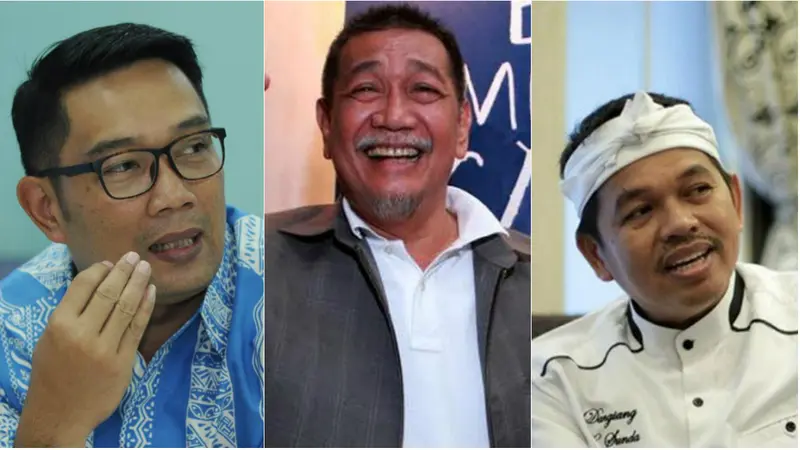 Ridwan Kamil, Deddy Mizwar dan Dedi Mulyadi, tiga nama kuat berpotensi maju di Pilkada Jabar