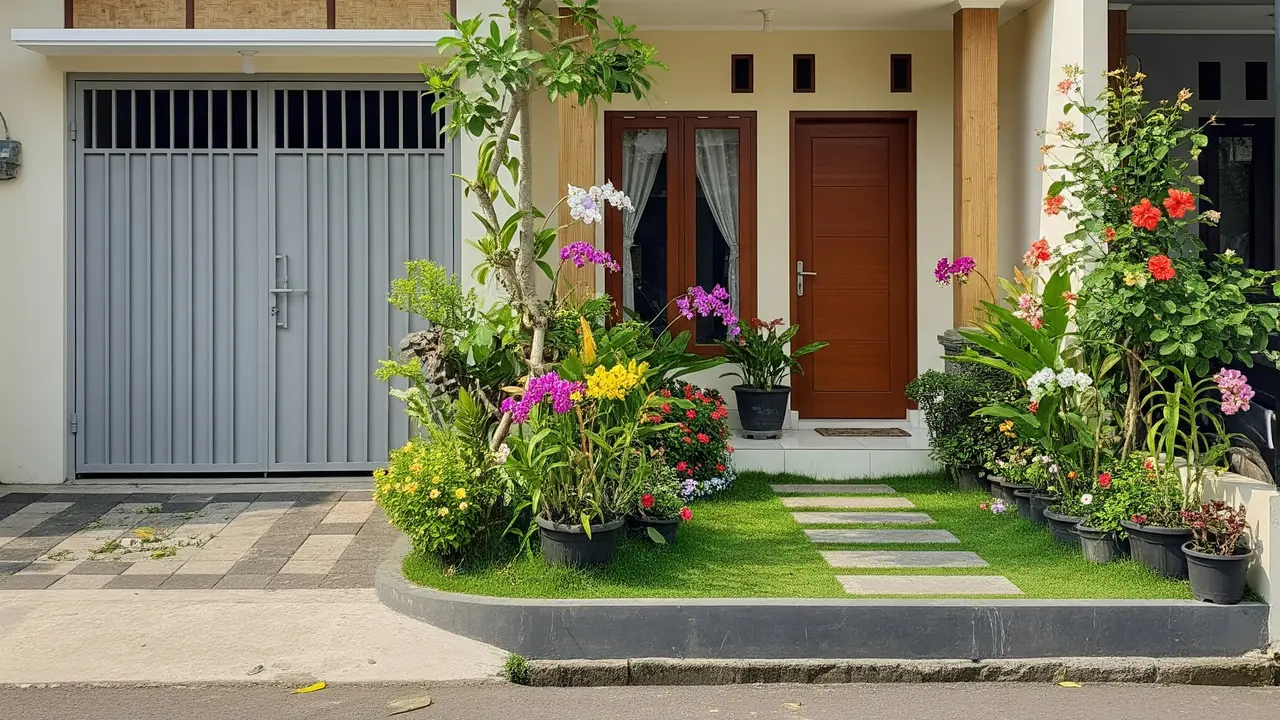9 Desain Rumah Sederhana 9x9 dengan Garasi, Solusi Hunian Fungsional