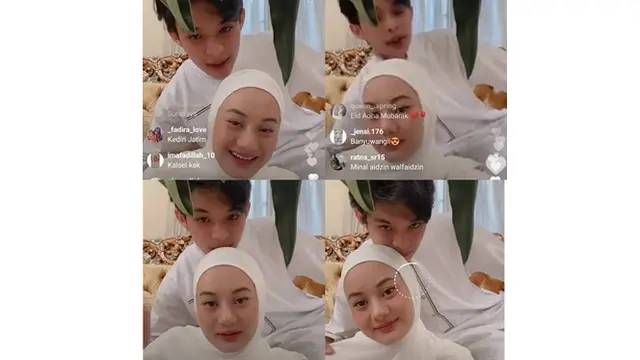 6 Momen Dinda Hauw & Rey Mbayang saat Idul Adha, Lebaran Pertama Jadi Suami Istri