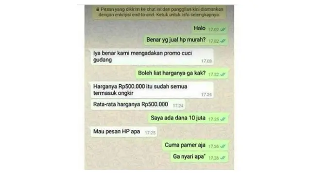 7 Chat Pembeli saat Tanya Harga Ini Bikin Geregetan