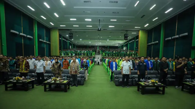 Badan Eksekutif Mahasiswa (BEM) Nusantara menyelenggarakan Pratemu Nasional BEM Nusantara yang ke-XIV di Universitas Malahayati, Bandar Lampung, Kamis (22/6/2023).