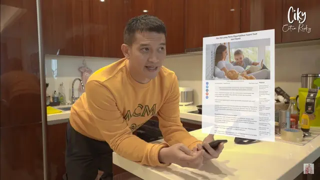 Momen Gemas Rezky Aditya dan Citra Kirana Datang ke Dokter Kandungan