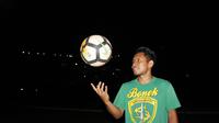 Andik Vermansah gagal membela Persebaya Surabaya. (Liputan6.com/Dimas Angga P)